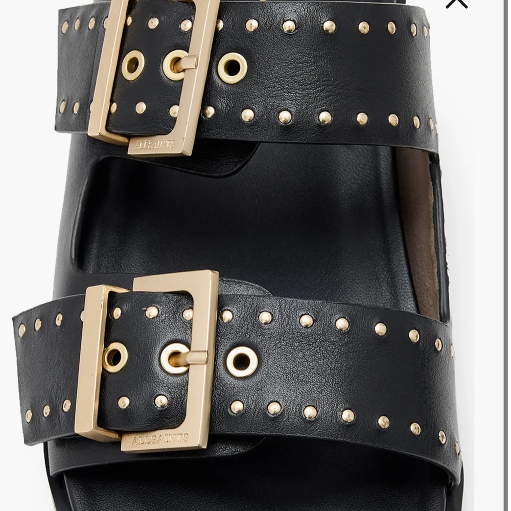 All Saints Magda Stud Sandal - Picture 4 of 7